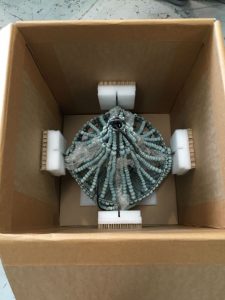 نحوه بسته بندی لوستر